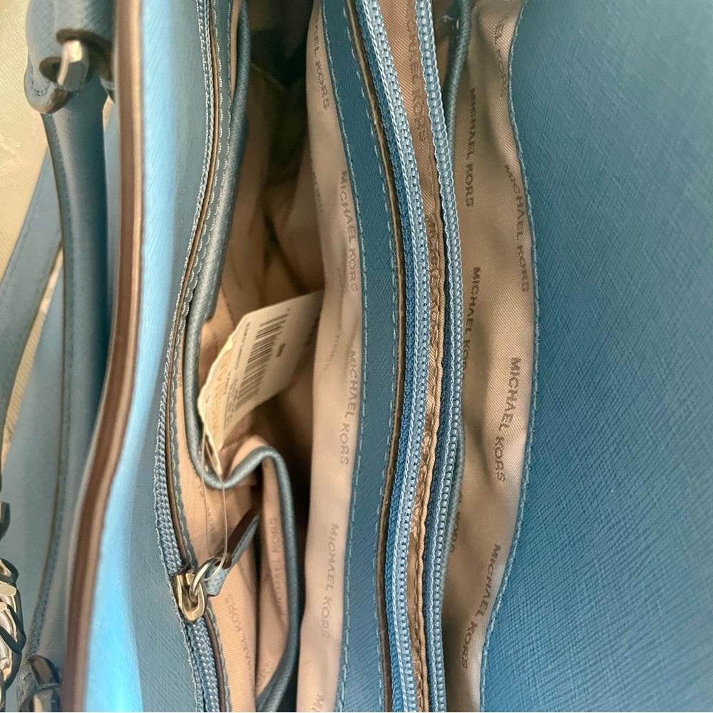 Michael Kors Emma saffaino leather Chain Detail Tote - Picture 7 of 12